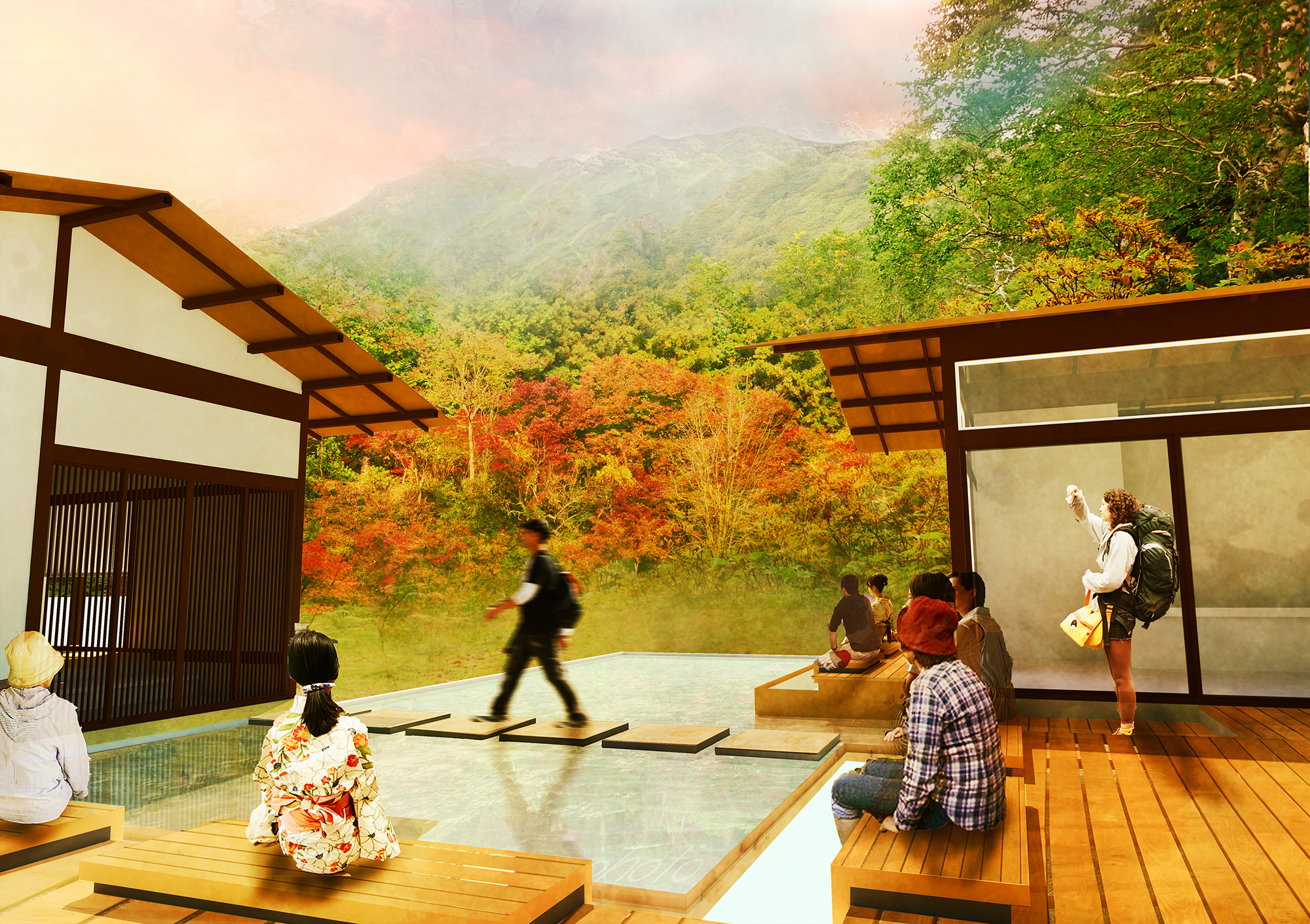 手描き建築パースならスタジオ・スペース ツーへ