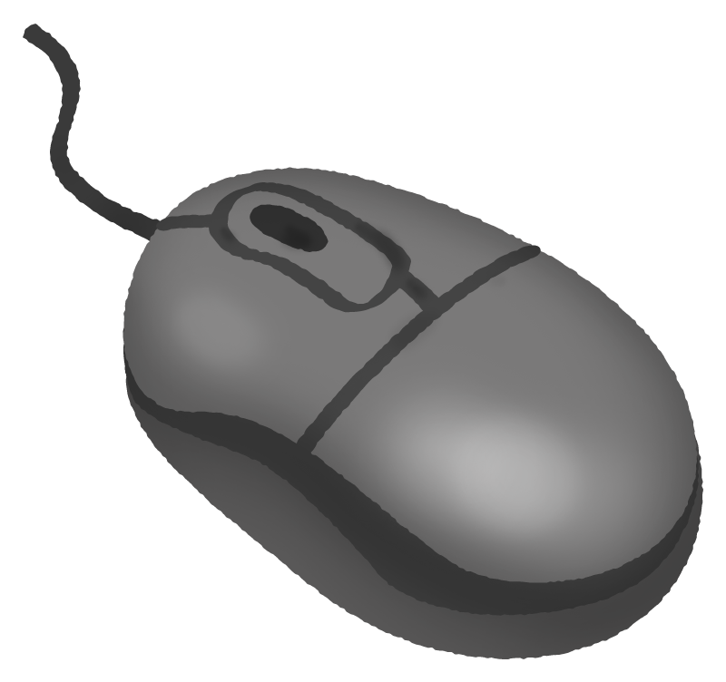 PCマウスのイラスト無料のフリー素材 イラストエイト