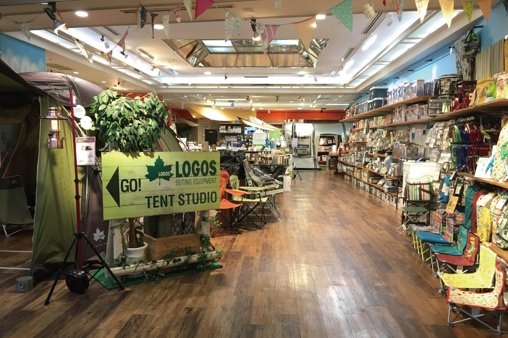 studioCLIP スタディオクリップ LOGOSコラボ ピクニック ロゴス studio CLIPららぽーと和泉