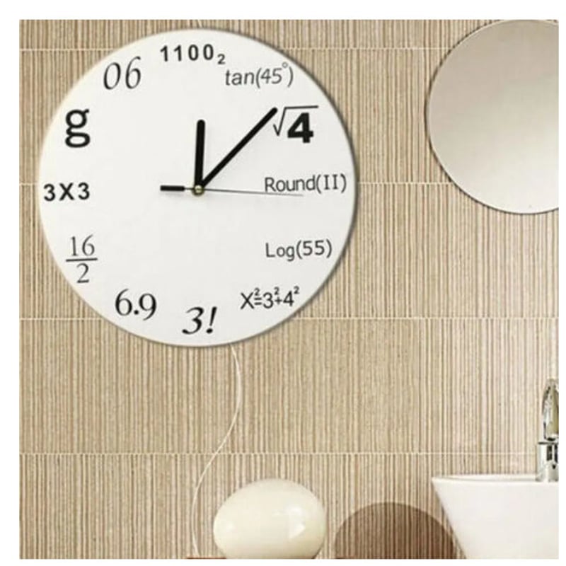 3Dウォールステッカー 壁時計デザイン 数字 英語 おしゃれ DIY 壁紙 キッチン 寝室 リ