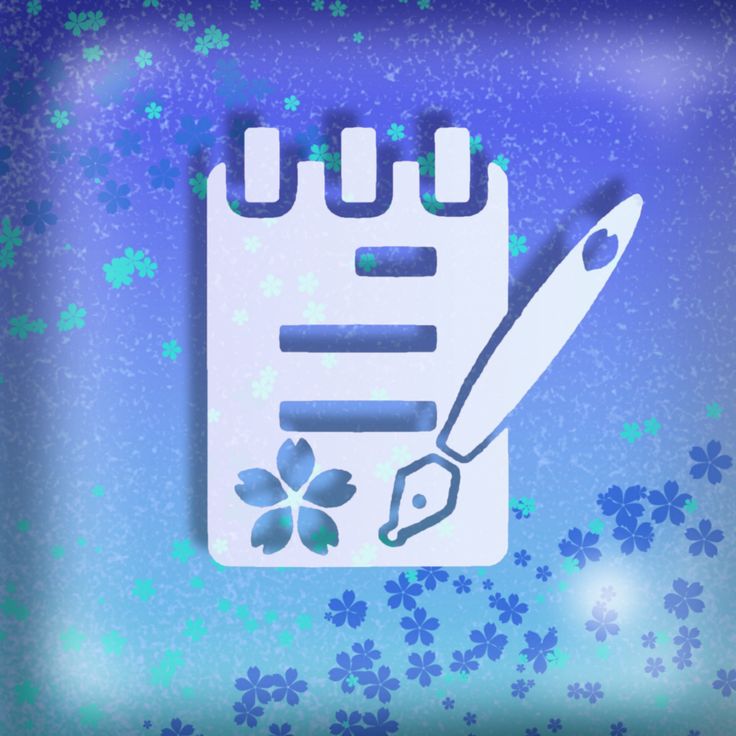 配布中 青のメモアイコン56選 iPhone & Android用WidgetClub