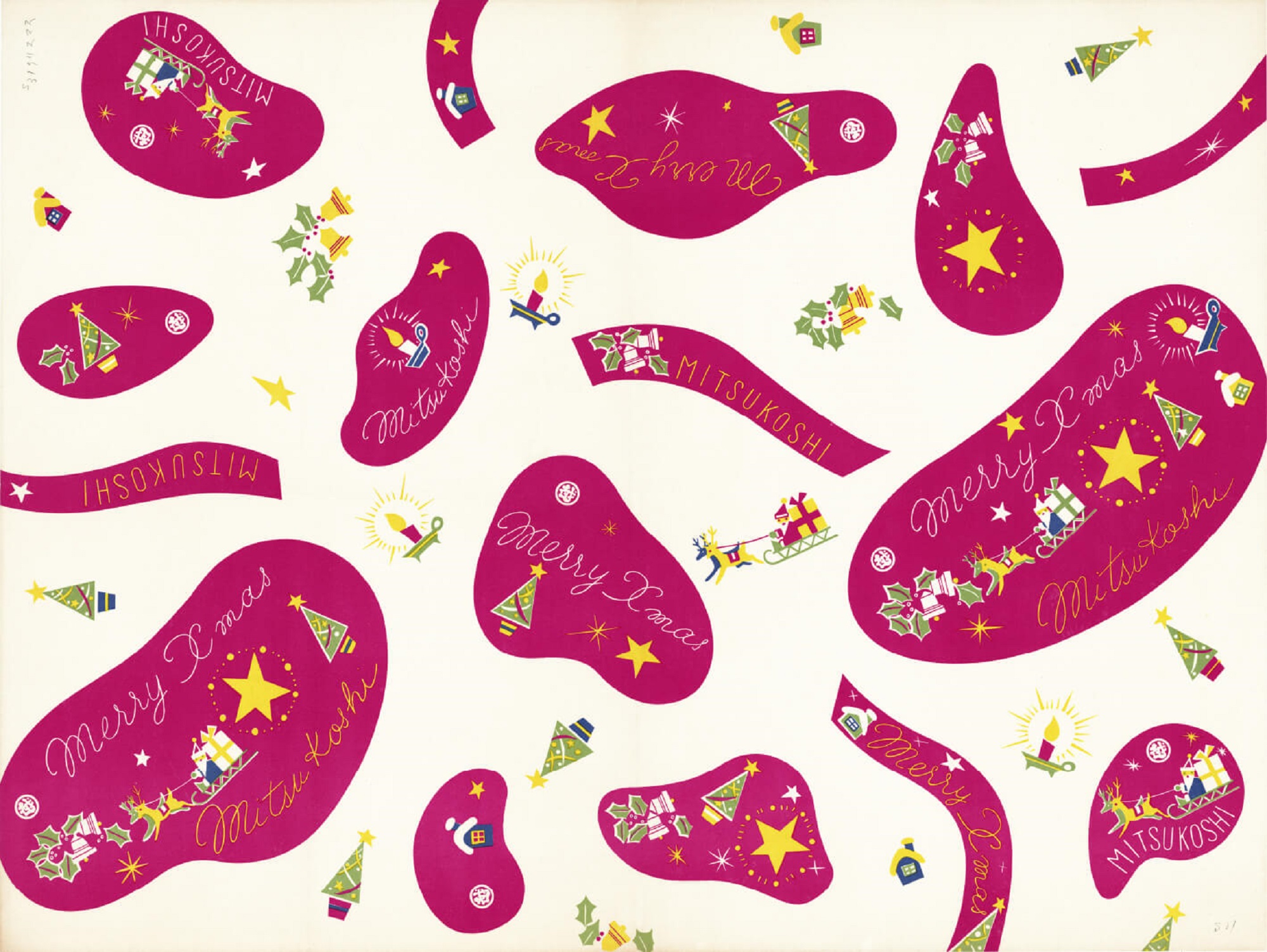 三越の包装紙サンク・カロ BLOG