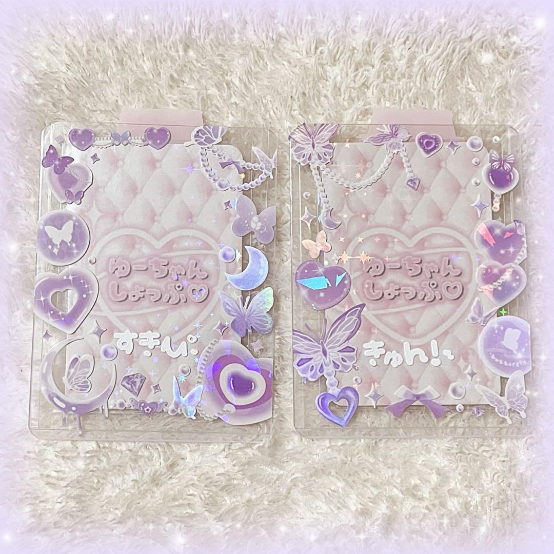 硬質ケースのデコ シールと市販パーツ やったよすづけ