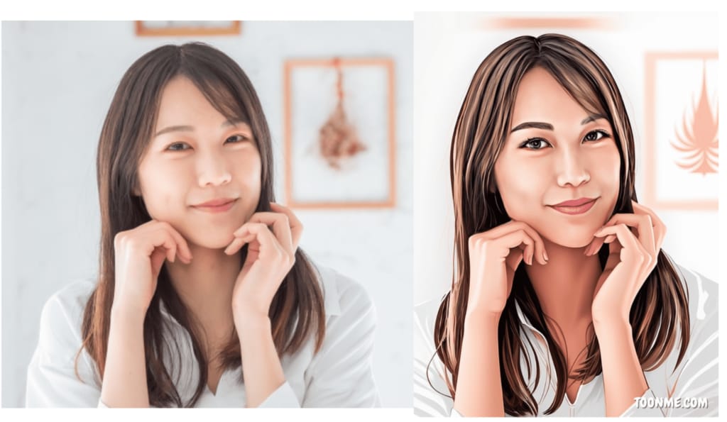 似顔絵名刺 ＜ 似顔絵屋ネット