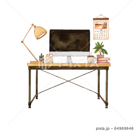 テーブルのイラスト - シンプルな家具の素材 - チコデザ