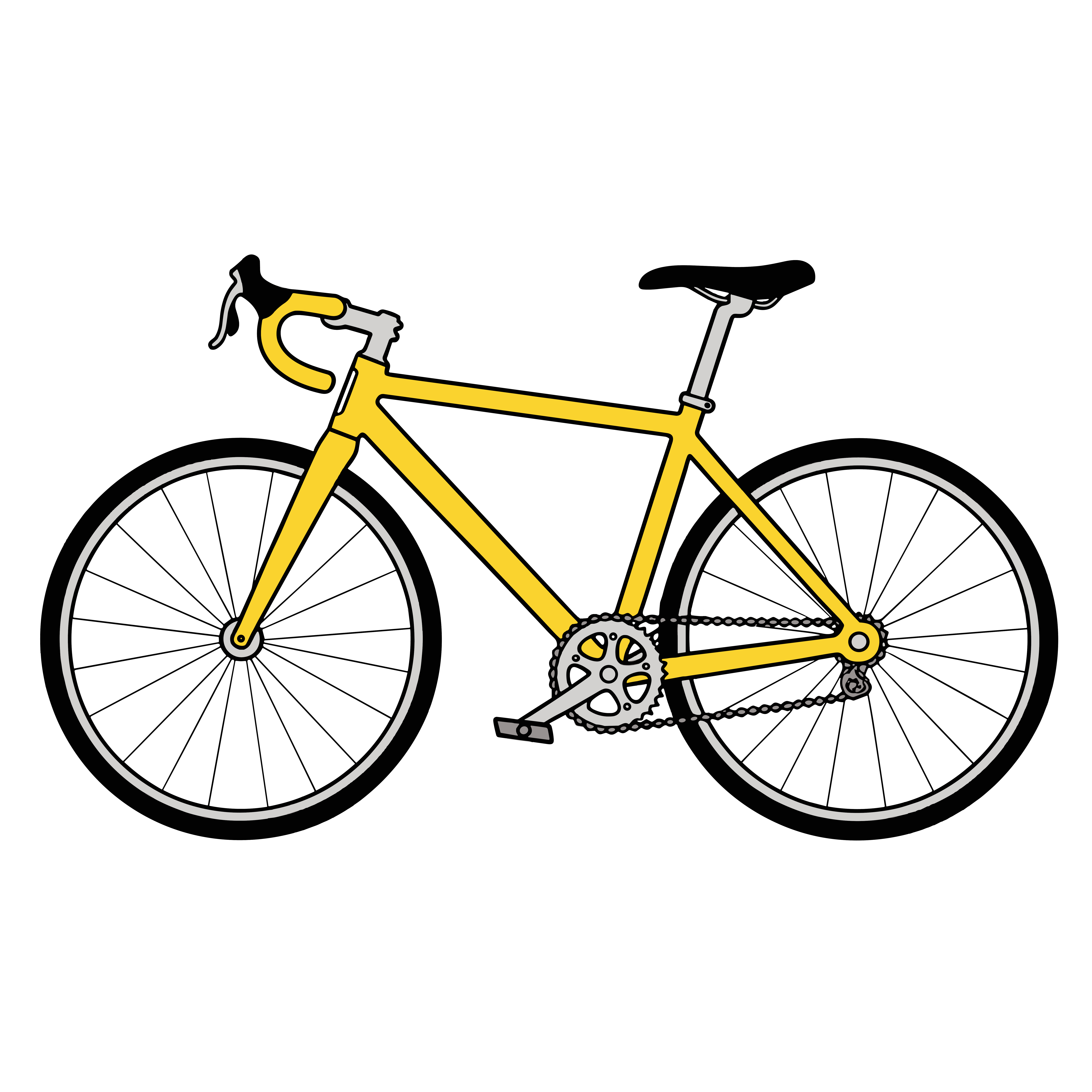 自転車のイラスト 無料イラスト フリー素材