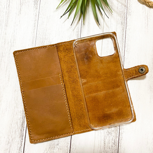 かわいいカラーで気分も上がる♡縫わずに革レースでかがって作るスマホショルダー ポーチ の作り方不器用さんのハンドメイド