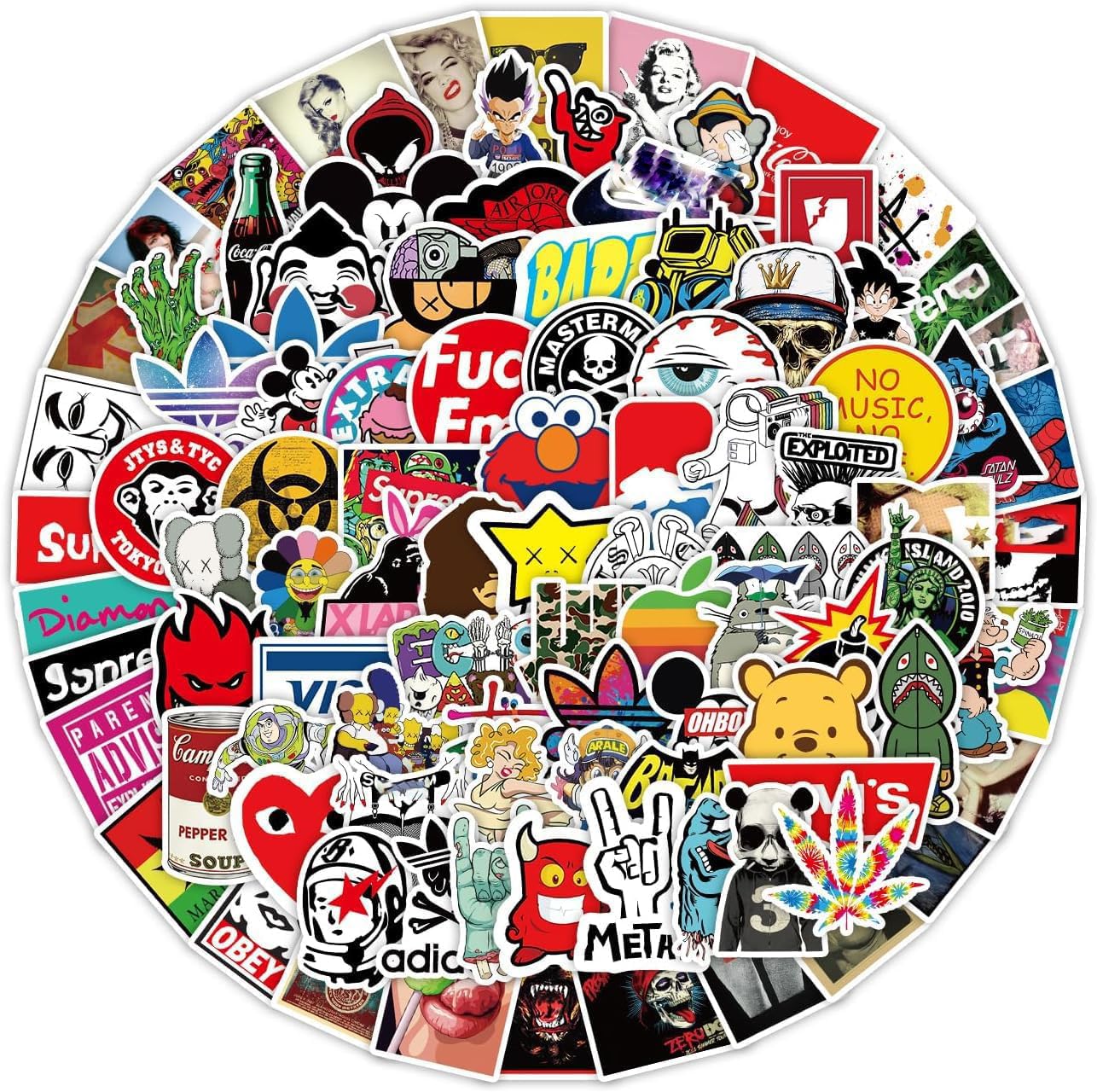 ブランド ステッカーボムiPhone スマホ壁紙ギャラリ