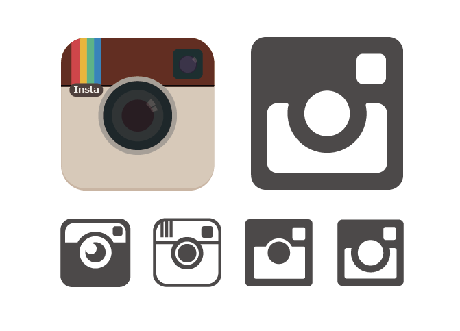 無料 インスタグラムのアイコン・ロゴ付きのQRコードを作成するQR TOOL