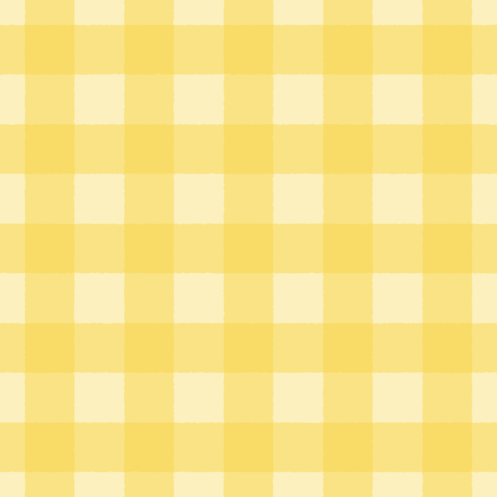 かわいいチェック柄背景 青：イラスト無料