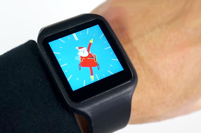 ウォッチフェイスの変え方