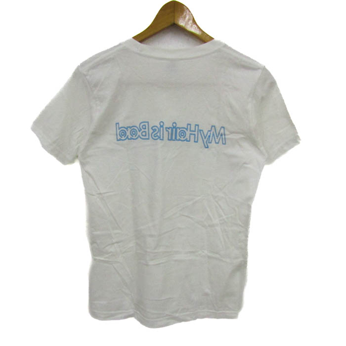 新品未開封 My Hair is Bad Tシャツ M マイヘア ロゴ ブラック 黒 マイヘア