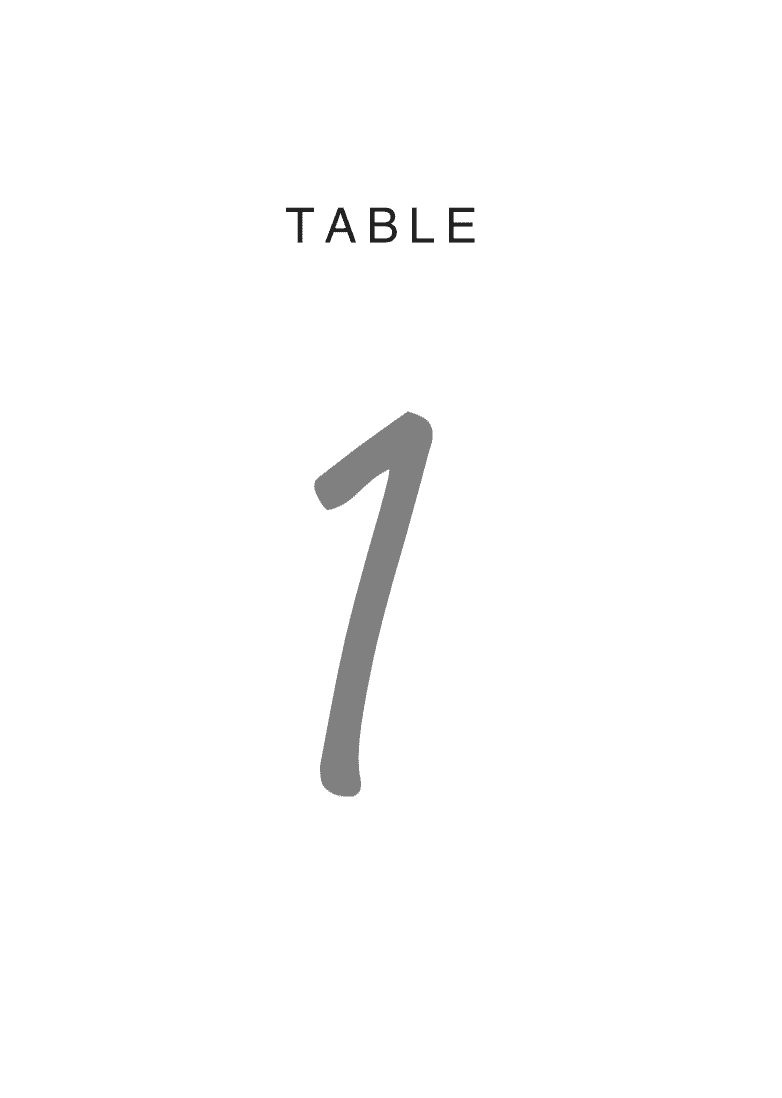 無料配布 オリジナル テーブルナンバー テンプレートが登場！ダウンロードDIY方法も♪ウェディングニュース