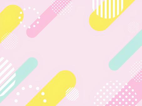 カラフルなイラストの背景素材、パステルカラー、銘板、値札、子供、無料、放射状、集中型ラインのイラスト素材・ベクター Image 124885851