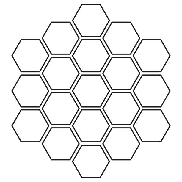 ハニカム背景に六角パターンテクスチャ」のベクター画像素材 ロイヤリティフリー2229100203Shutterstock