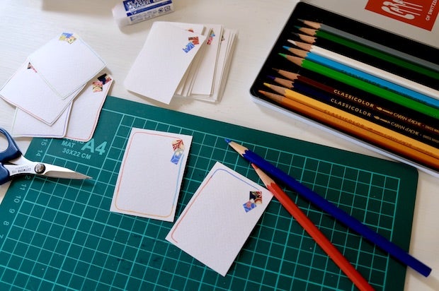 100均グッズでドライエンボス！アクセサリー台紙をエンボス加工してみました♪ : ピアス台紙・手作りアクセサリーラッピング資材販売～Citron*ron