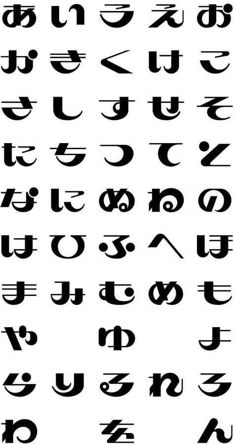 筆文字のひらがな一覧を書いてみました🖌 呉竹さんの「筆ごこち」を使用しています。 ゆるい文字を書くとリラックスできます〜☕️筆文字ひらがな練習brushlettering