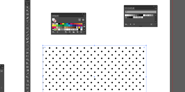 イラストレーターのパターンの作り方と編集する方法デザナル