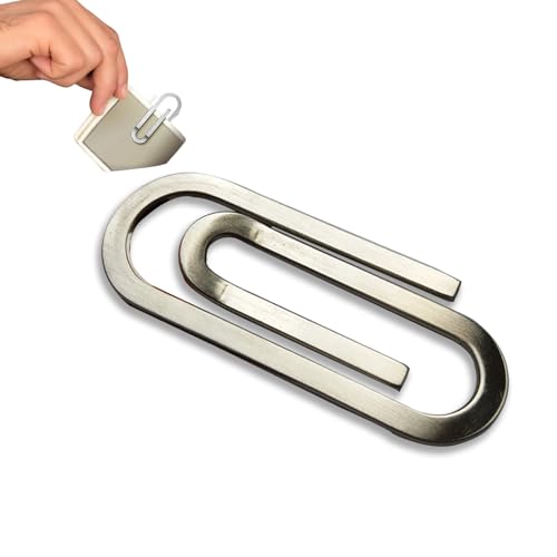 Amazon防錆性 金属素材 ファイル分類 文具用品 ペーパー クリップ オフィス、家庭、日常の使用に 書類や画用紙の整理と分類に2クリップ・リング文房具・オフィス用品