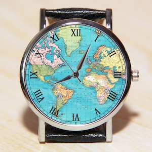 World map watch - Etsy 日本