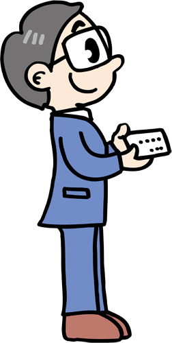 名刺を渡している手のイラスト 片手かわいいフリー素材集 いらすとや