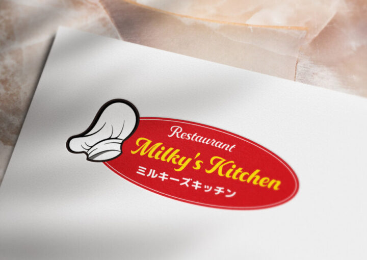 飲食店ロゴ トラをモチーフにしたおしゃれな雰囲気のロゴデザイン