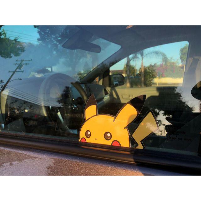 Qoo10トトロ反射カーステッカー車のドア面白いカ