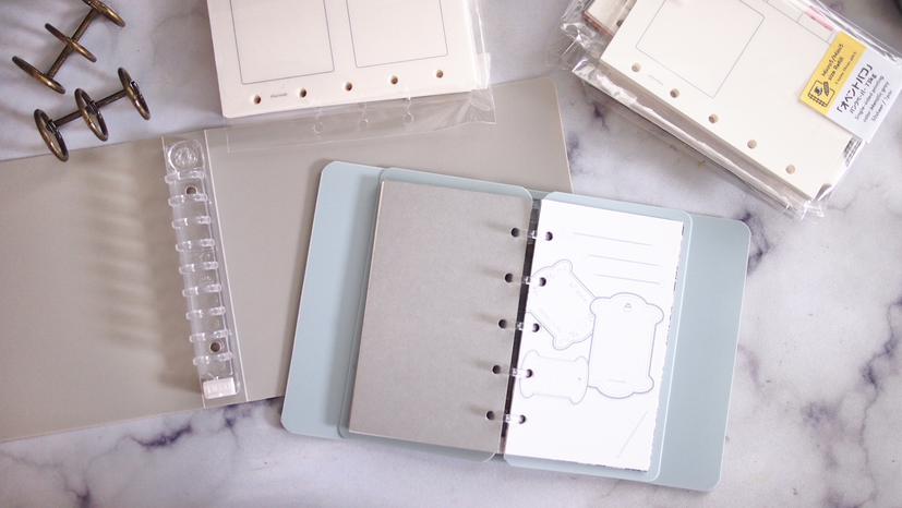 ようやく発売になった百均の本気：セリアの３穴バインダー 元林社製 : tadachi-net 出張所