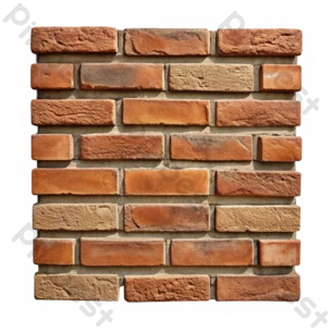 フリーテクスチャ素材館 薄茶レンガブロック壁のパターン素材01 PHOTO