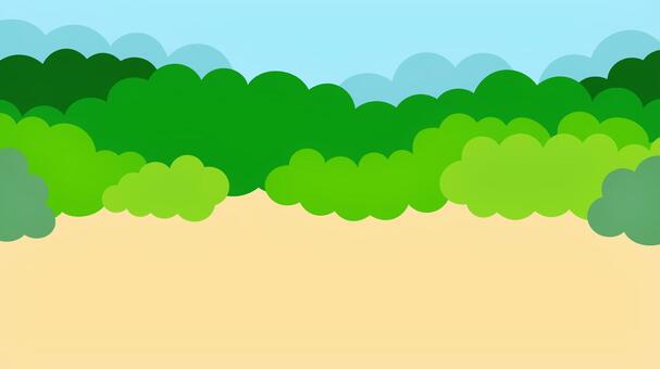 地面の図に草シームレス背景のイラスト素材・ベクター Image 81697267