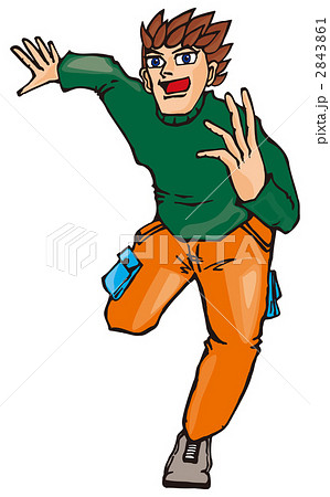 ランナー 走者 全力疾走 激走のイラスト素材 - PIXTA