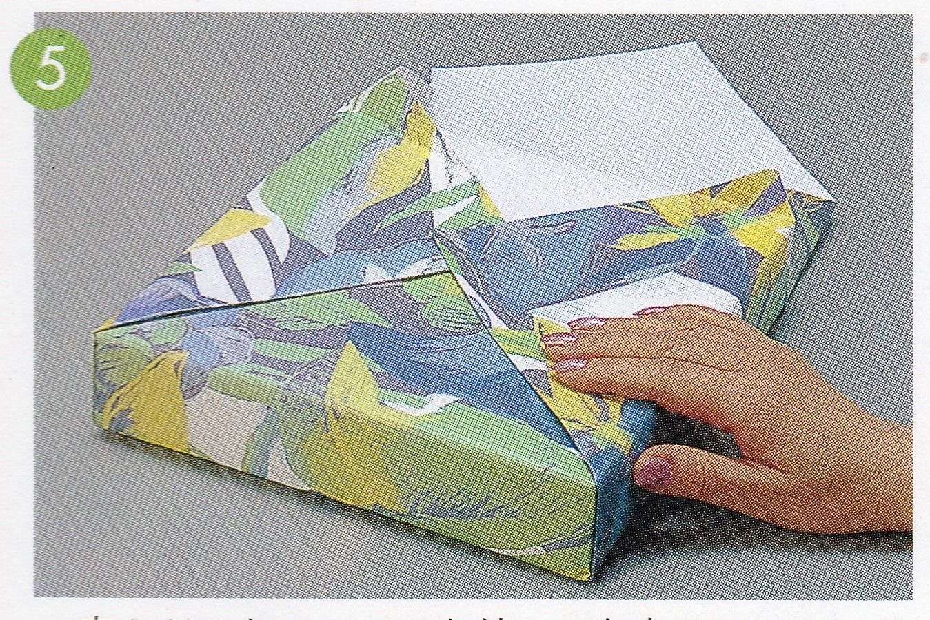 細長い箱のデパート包み、絶対最後、包装紙が余る～と思う人読んでね1日5分のショップマーケティング！お店のディスプレイやラッピング 、在庫管理はお任せください