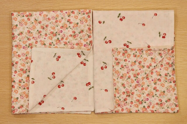 図解で簡単 幼稚園のランチマットのサイズと作り方！おしゃれな手作り用生地も紹介ままのて