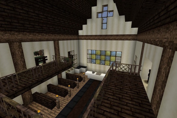 マインクラフト 洋風！おしゃれなキッチンの作り方 - 建築講座 家具・内装- YouTube