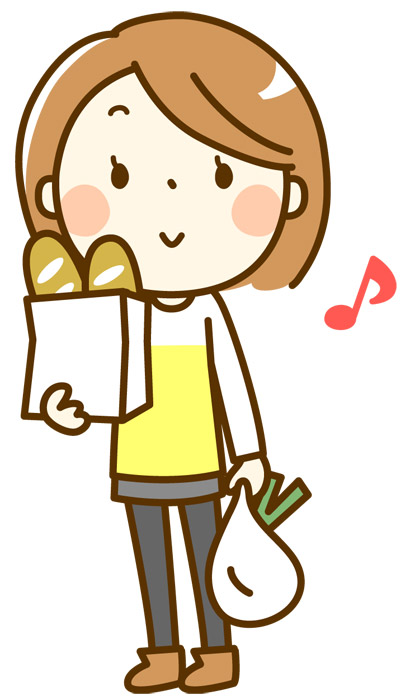 スーパーの店員 男性 のイラスト商用可・フリーイラスト素材ソコスト