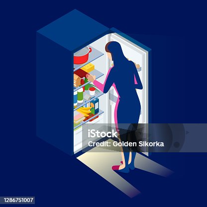 冷蔵庫をあける女の子の絵だけど 5つ見つけられたらエラい「間違い探し」 - ライブドアニュース