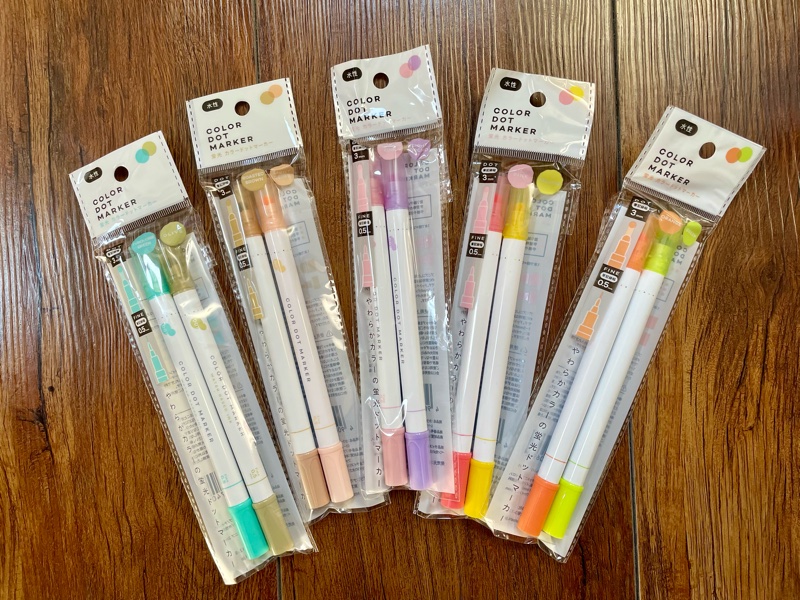 セリアのカラードットマーカーが素晴らしい理由