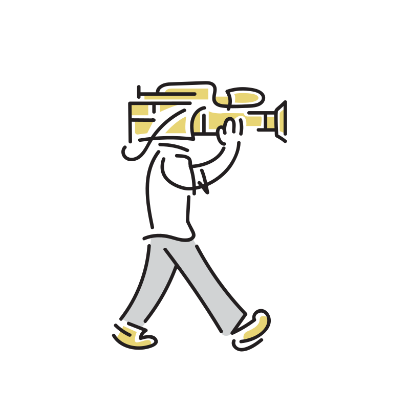 フリー写真テレビカメラマンパブリックドメインQ：著作権フリー画像素材集