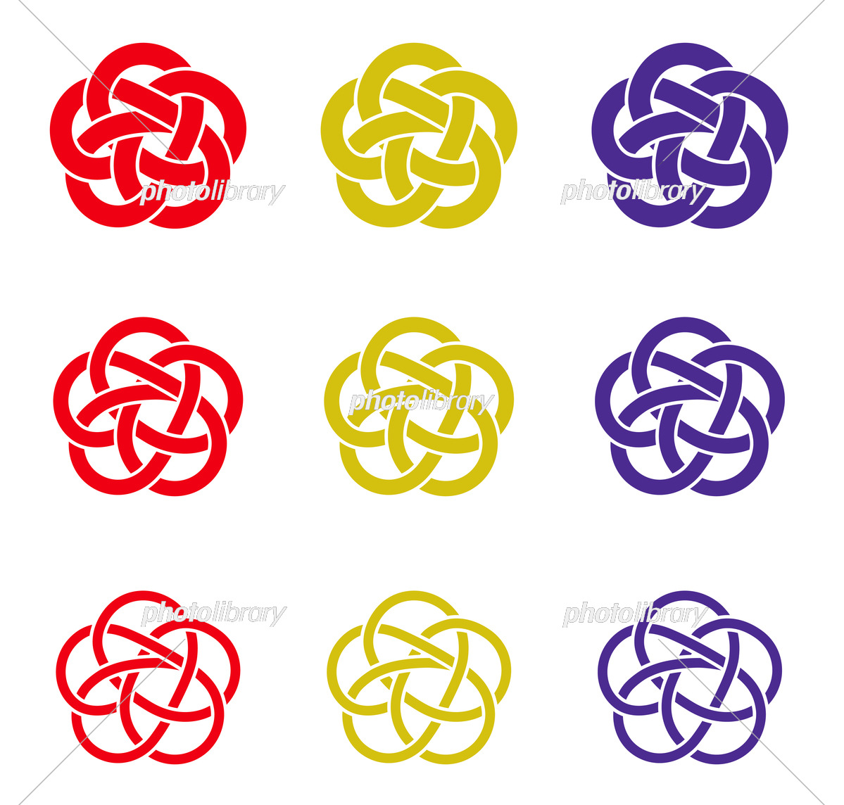 水引 梅結び 帯あり 背景透過のイラスト素材111305108- PIXTA