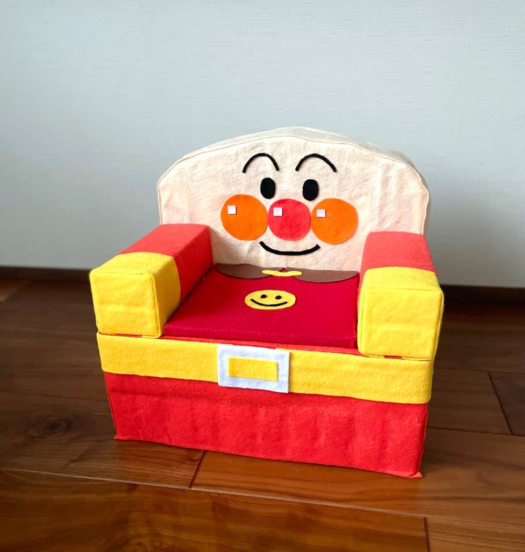 牛乳パック椅子の作り方③ フェルトでアンパンマン♡デコ名古屋♡子供とお出かけ情報☆お得情報