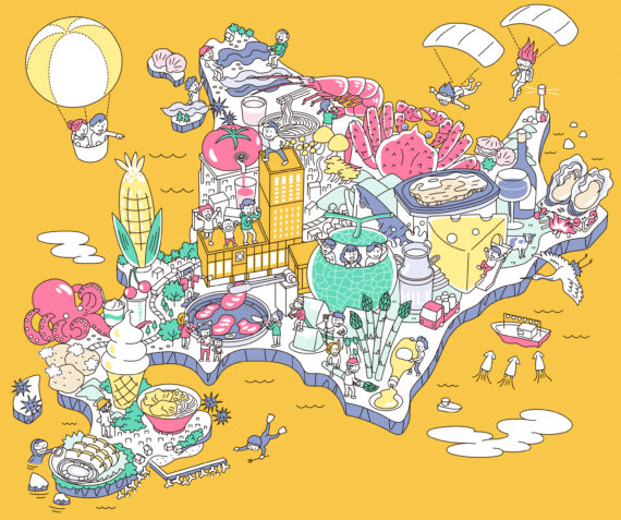 アイソメトリックス、イラストマップ、鳥瞰・俯瞰図、各種案内図など承りますイラスト作成・制作の外注・代行ランサーズ