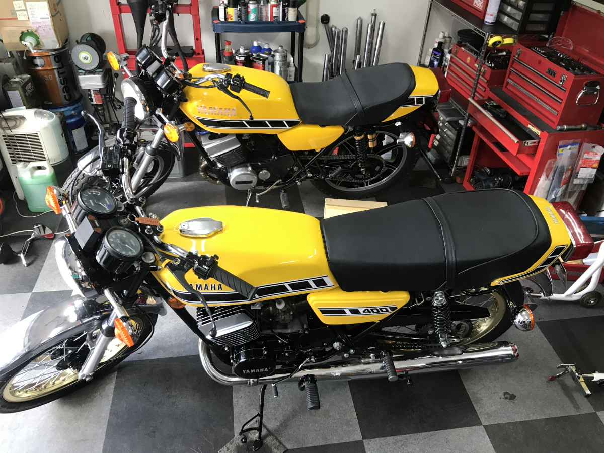 YAMAHA インターカラーSR400のブログ