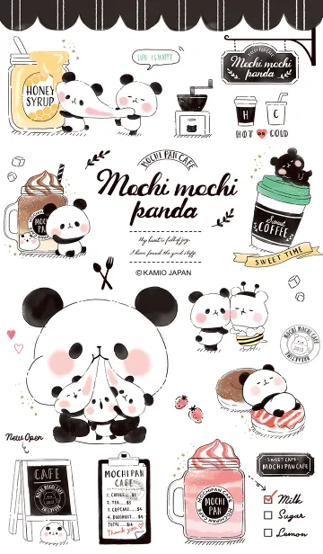 スタンプ・もちもちぱんだ - Google Play のアプリ