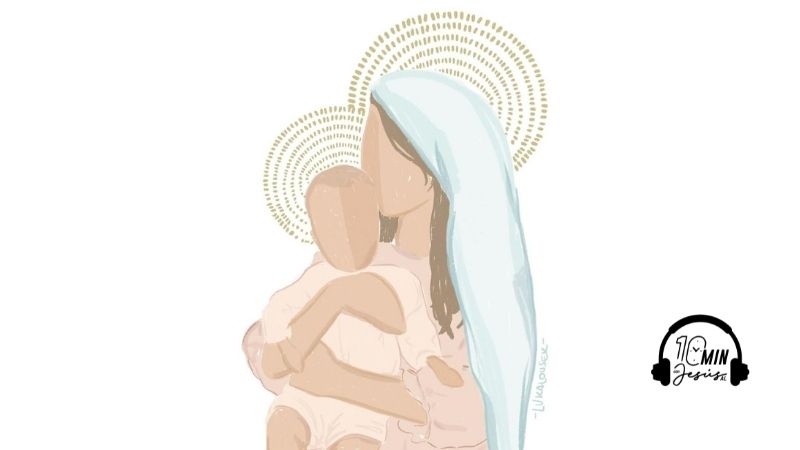 Virgen María Solemne Con