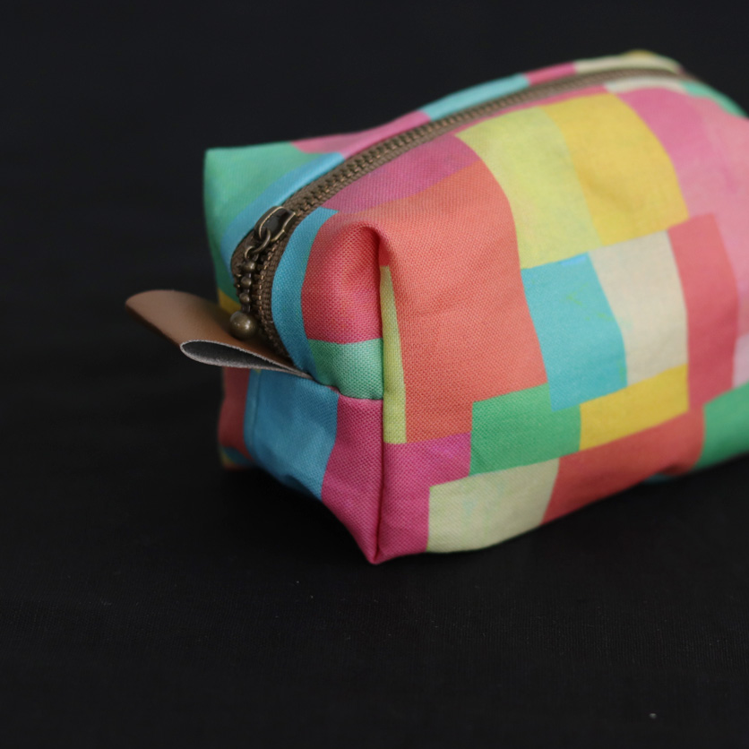 ボックスポーチ 20cmファスナー用の型紙ダウンロード型紙 PDF千尋のハンドメイド布小物レシピ