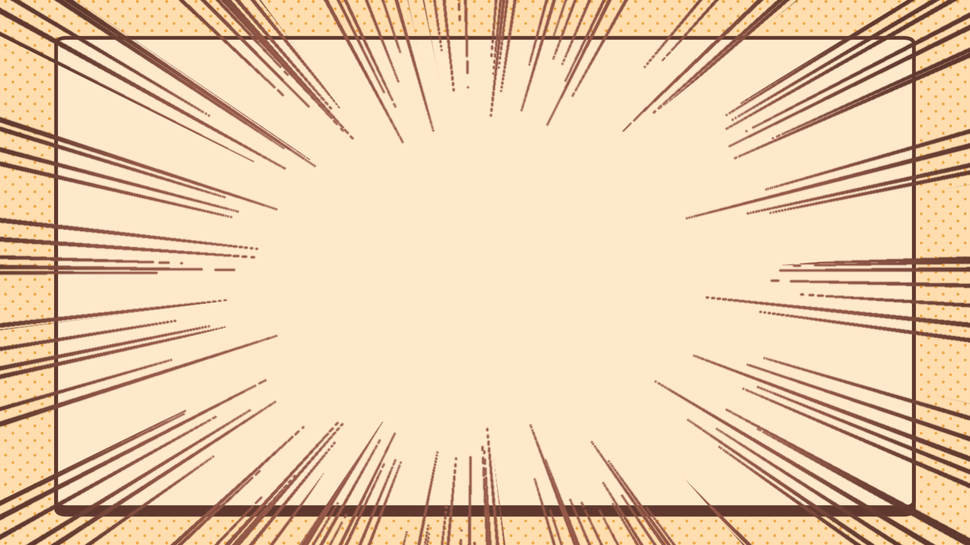 無料背景画像 コミカル＆ポップなカラー集中線の素材「Free! Illustlation &くりえいてぃぶ」