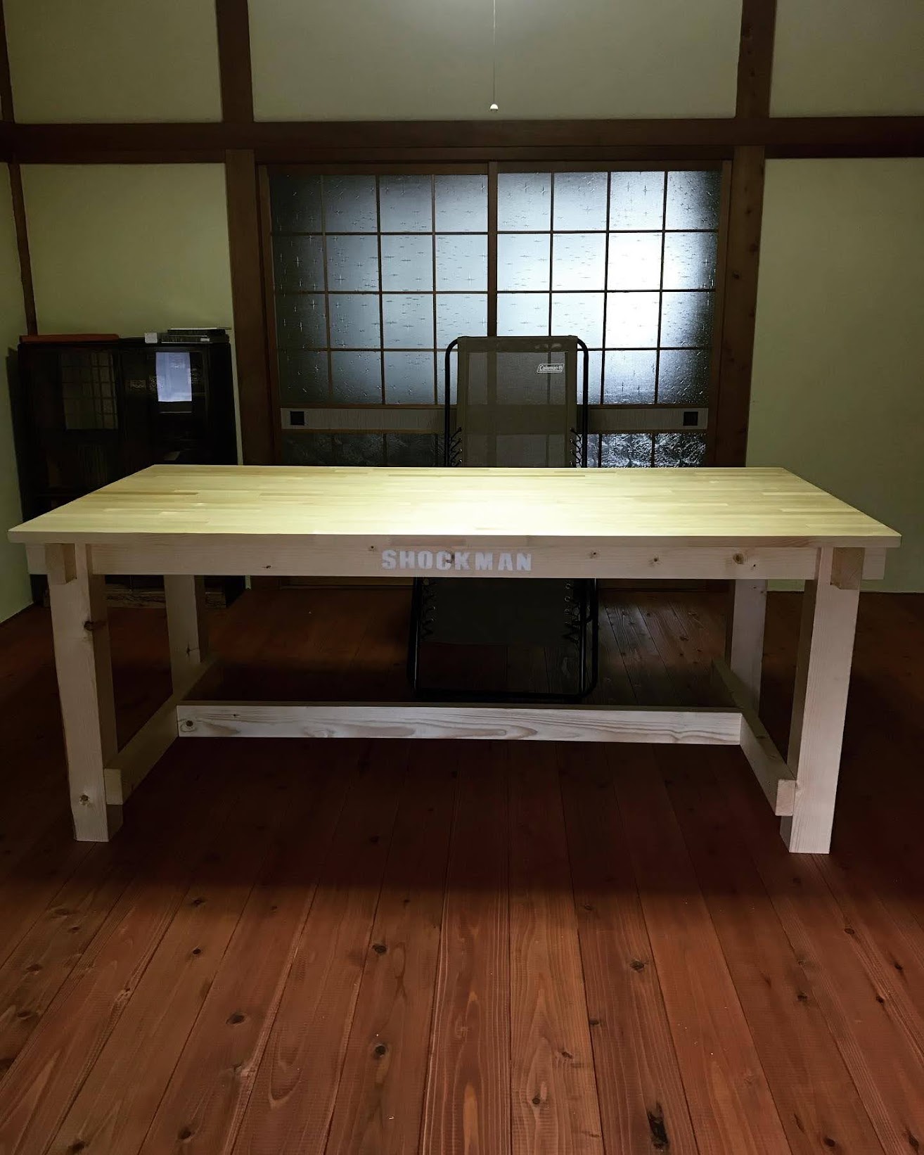 作業用テーブル 引き出し付き をSPF材でつくる 木工DIY