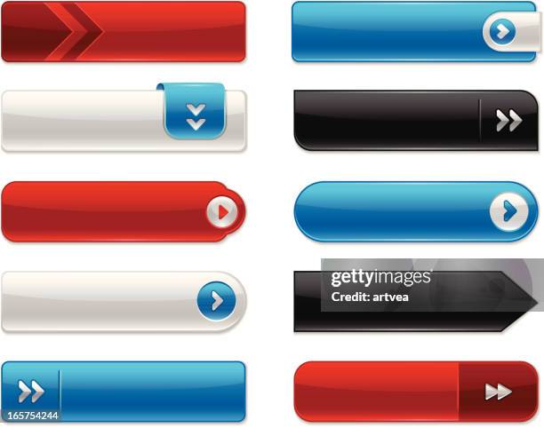 光沢感のあるボタン グリーン イラスト素材1603665- フォトライブラリ