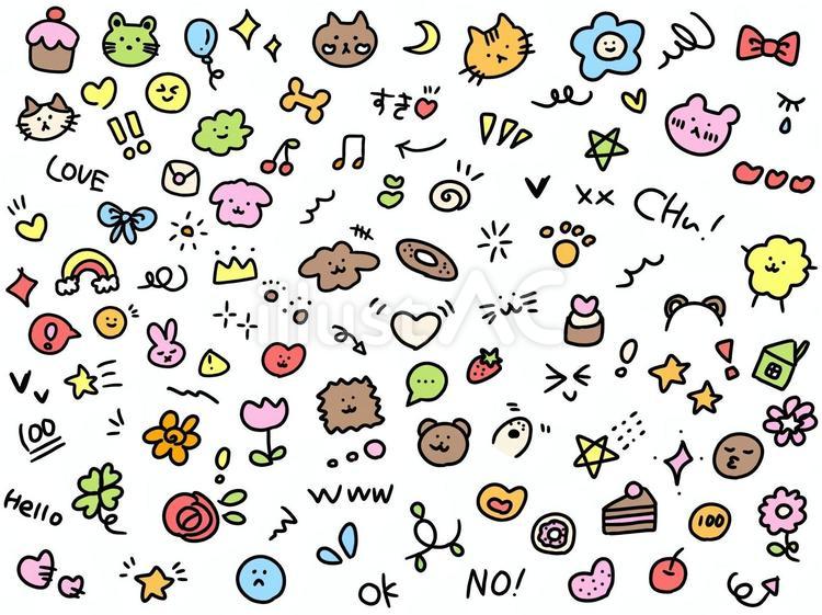 iPhone 可愛い絵文字の組みあわせ 色別一覧ナマケモノもカスタムしてみた！イエモネ