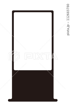 デジタルサイネージ 縦型 イラスト - No: 25269419無料イラスト・フリー素材なら「イラストAC」